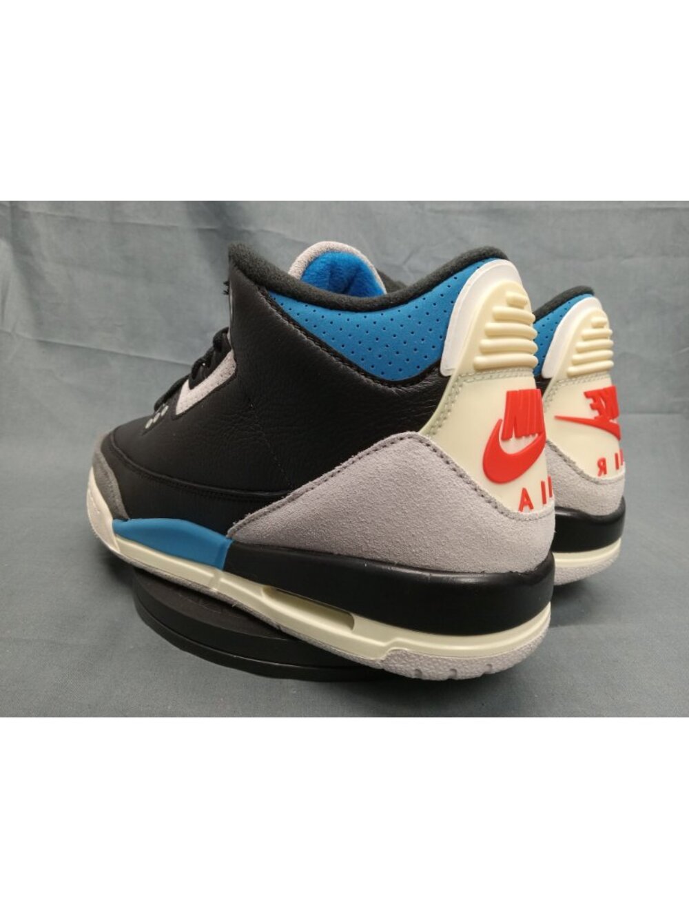 Nike Boys Air Jordan 3 Retro OG (GS) Sneakers Black Size 4 NEW NO BOX! - Picture 6 of 11